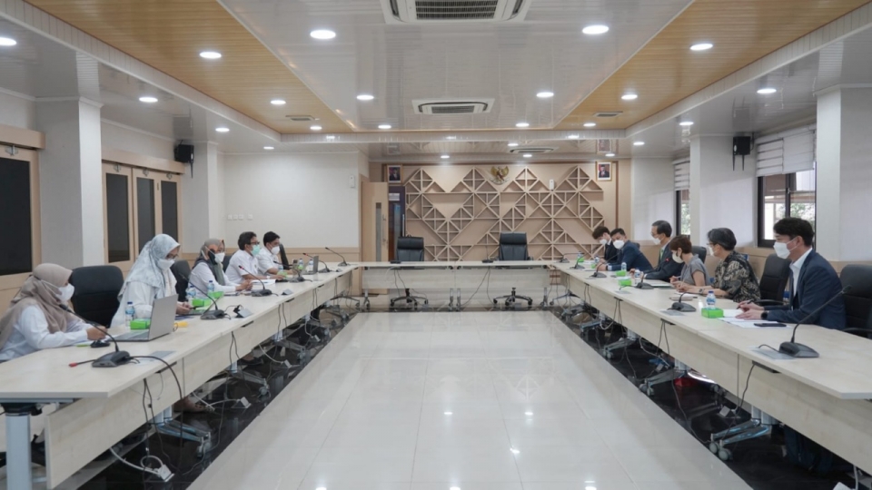 22일(현지시간) 한국광해광업공단 황규연 사장이 인도네시아 광물석탄청에서 리드완 다몰루딘 청장과 만나 광물의 안정적 공급 등을 위한 협력 강화방안을 논의했다.