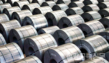 사진은 현대제철 열연코일 제품. 현대제철 제공.