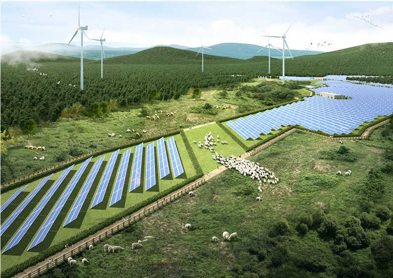 제주 수망태양광 조감도./다스코