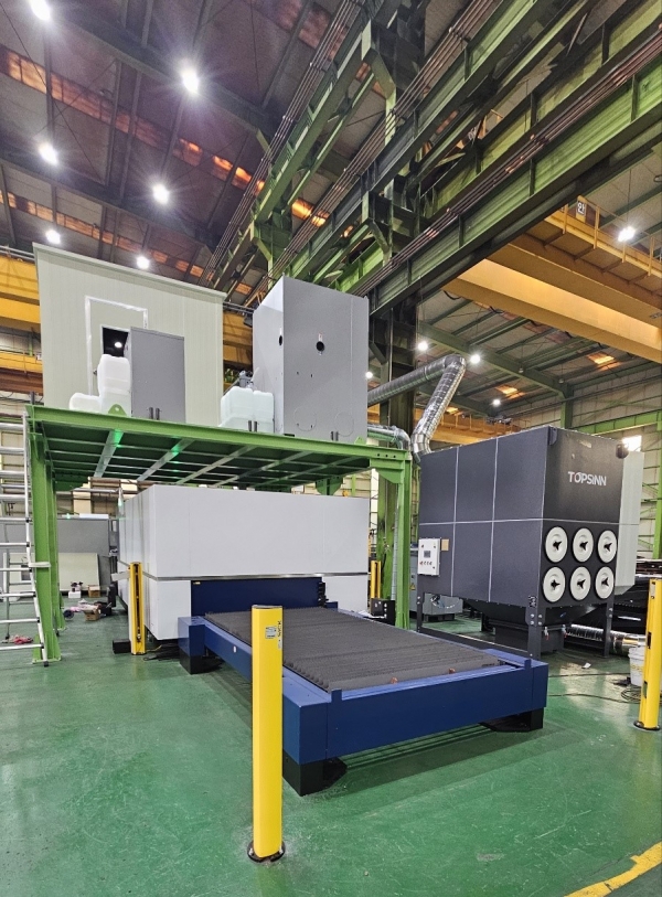 대호에스텍이 도입한 레이저커팅기. /대호에스텍