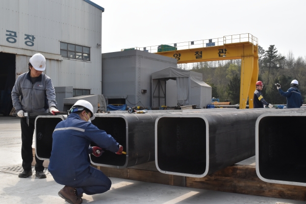 동양철관의 대형각관