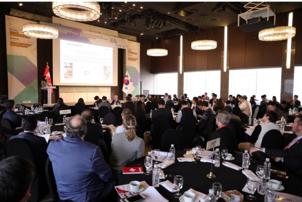 한-캐 배터리 순환경제 세미나 및 B2B 상담회. (사진=생산기술연구원)