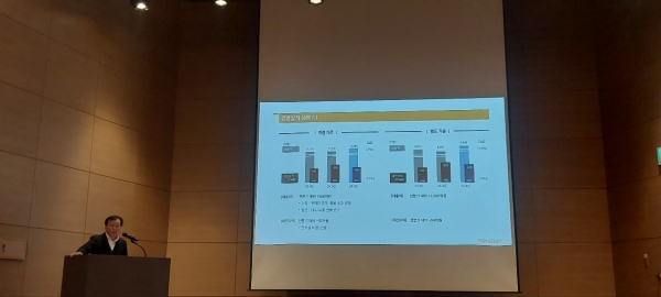 IR을 진행중인 풍산 권원구 전무