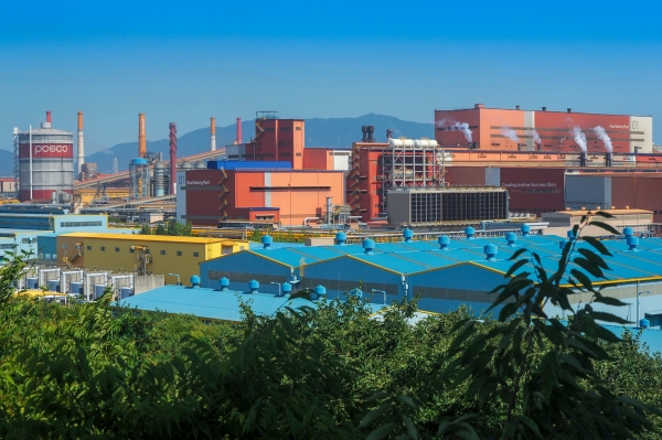 광양제철소 제강공장 전경. /포스코