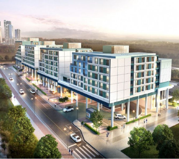 모듈러주택의 예시(세종 6-3 행복주택)