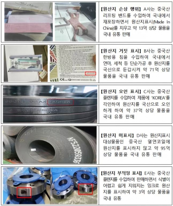 적발사례. /관세청