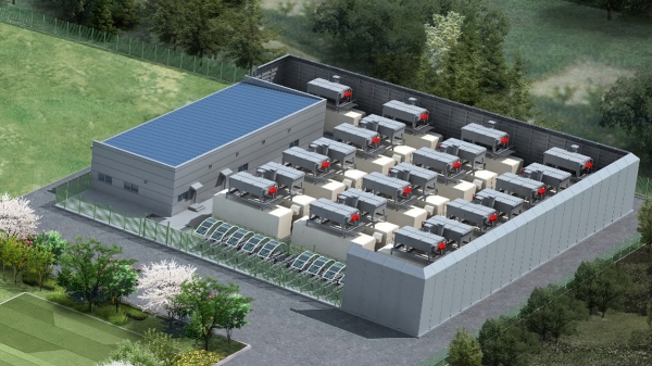 부산 명지3단계 연료전지 발전소 조감도. 출처=다스코