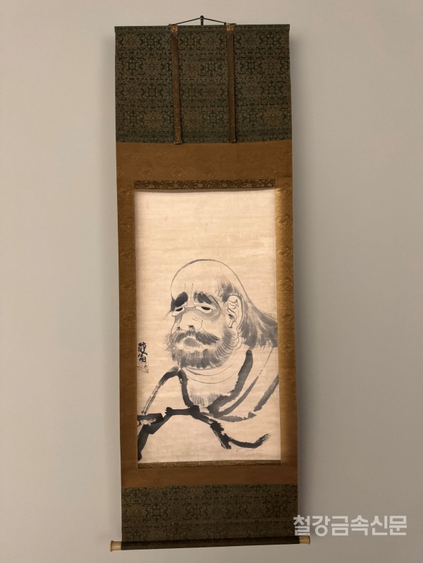 연담 김명국의 달마도.