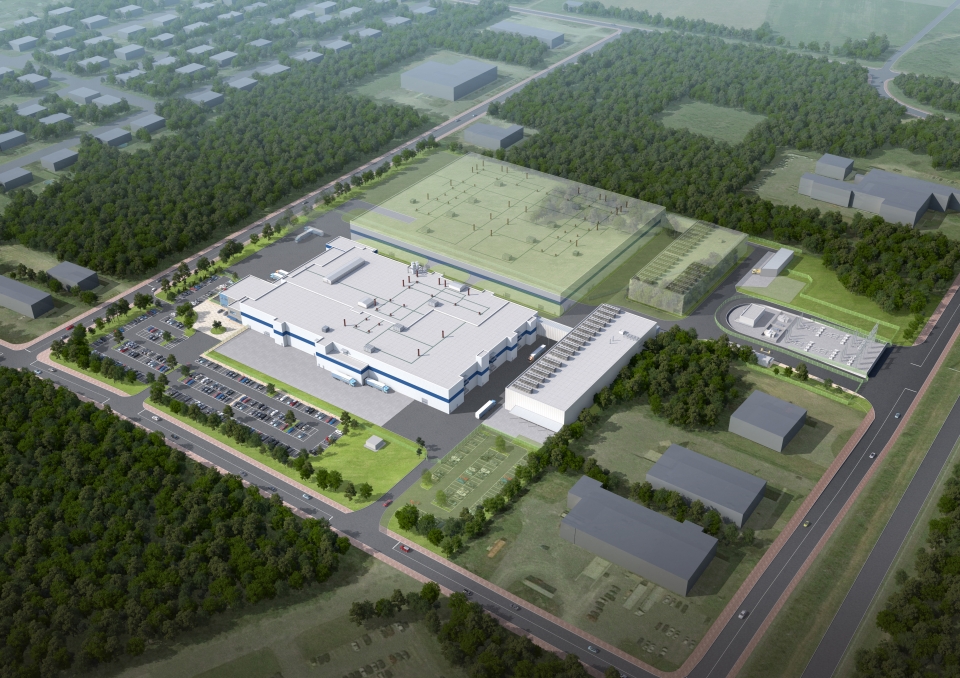 솔루스첨단소재_캐나다 전지박 공장 조감도(제공=솔루스첨단소재)