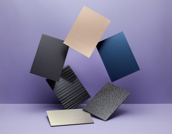 사진은 동국씨엠 컬러강판 럭스틸. 동국씨엠