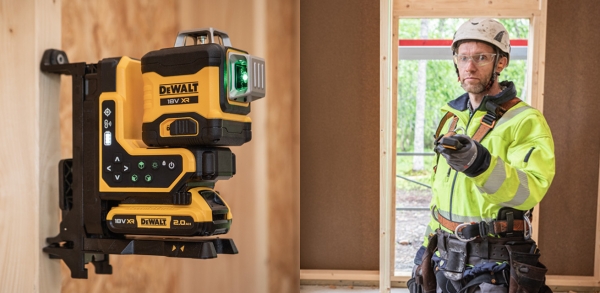 디월트의 그린레이저 신제품. (사진=스탠리블랙앤데커코리아)