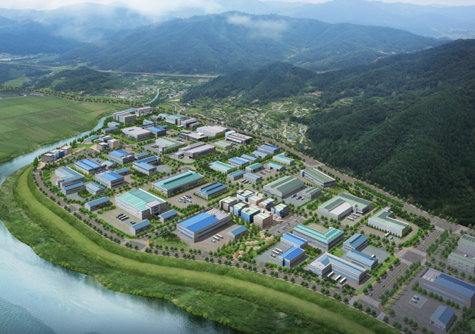 광양 익신산업단지 조감도